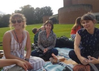 Staff on ACCA lawns