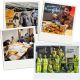 Four polaroid templates with photos of colleagues and students.